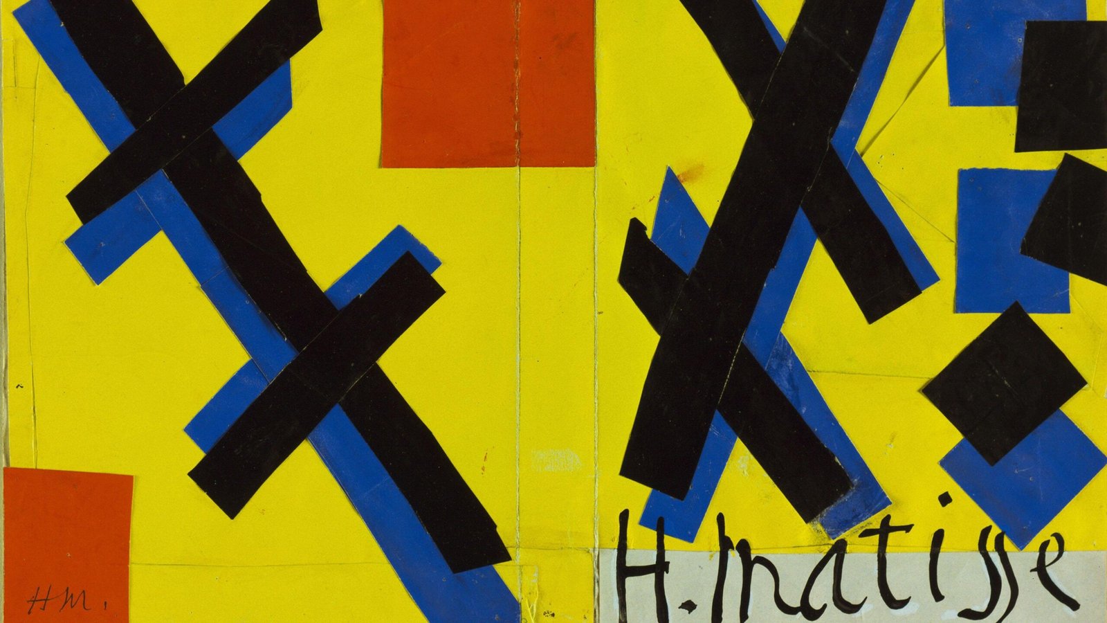 Henri Matisse – Design for cover of Matisse His Art and His Public