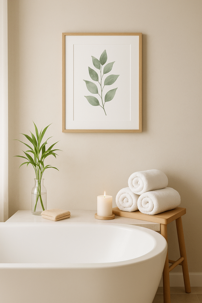 bathroom art